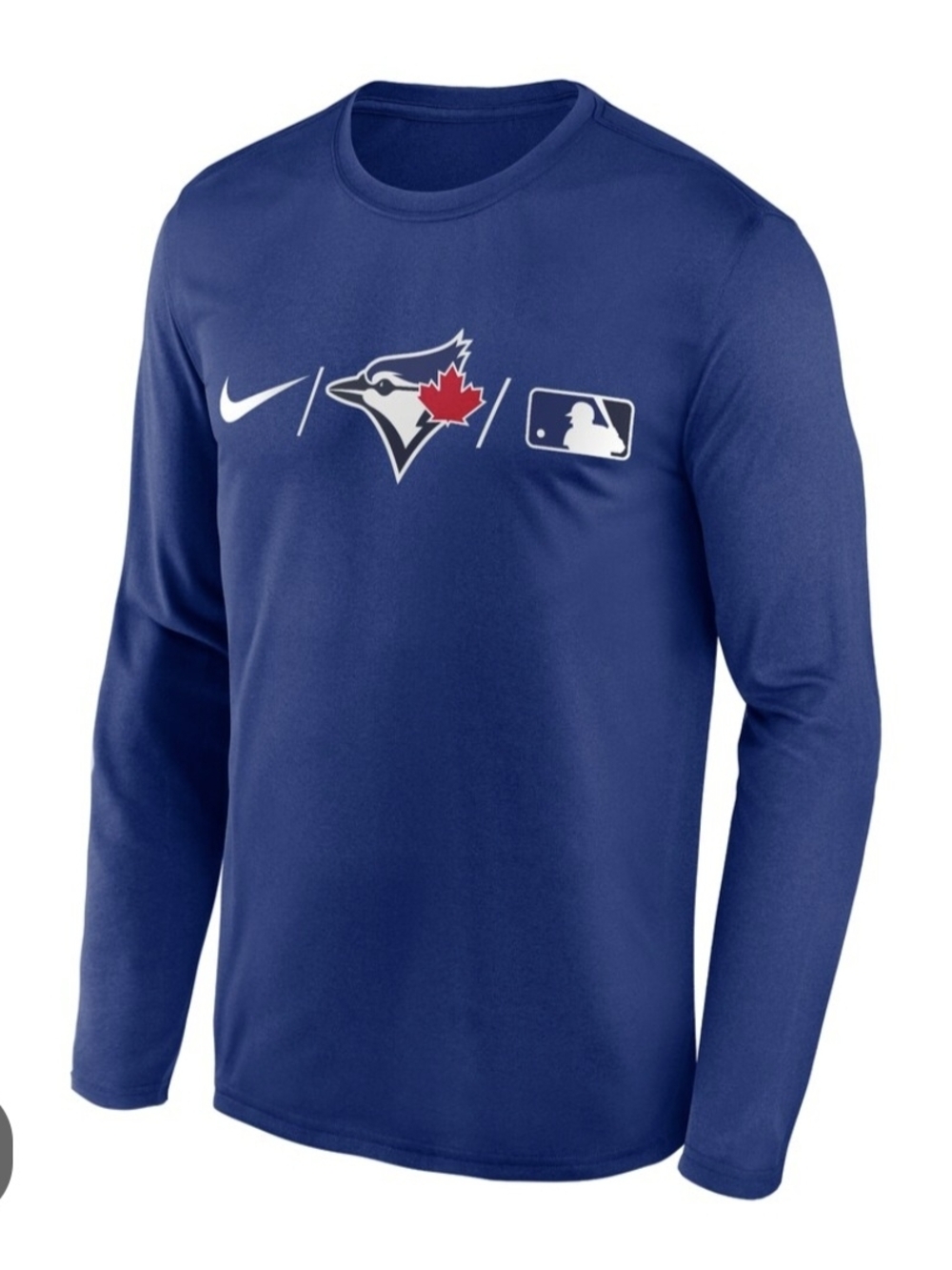 Nike Royal Blue Toronto Blue Jays Long Sleeve Logo Shirt